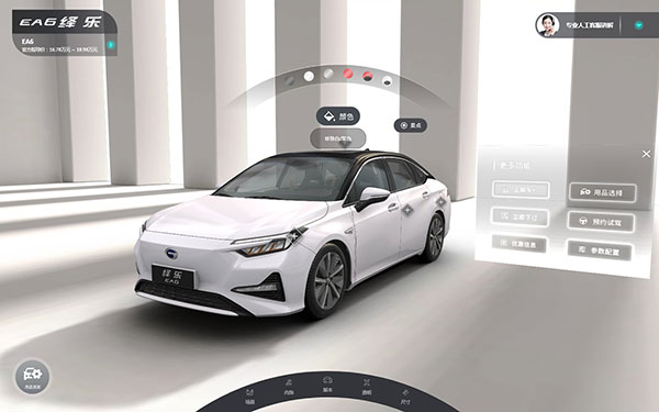 汽车模型3D建模交互_高端汽车试驾体验VR定制